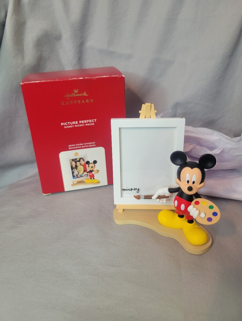 Disney Mickey Mouse Artist Photo Frame Ornament